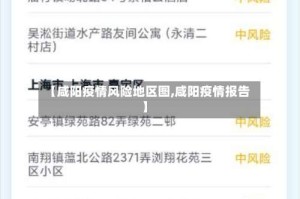 【咸阳疫情风险地区图,咸阳疫情报告】