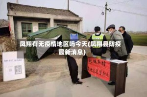 凤翔有无疫情地区吗今天(凤翔县防疫最新消息)