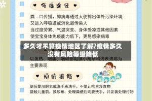 多久才不算疫情地区了解/疫情多久没有风险等级降低