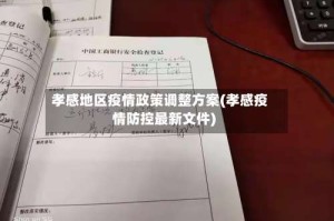 孝感地区疫情政策调整方案(孝感疫情防控最新文件)