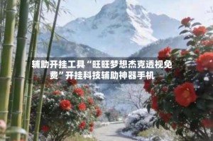 辅助开挂工具“旺旺梦想杰克透视免费”开挂科技辅助神器手机