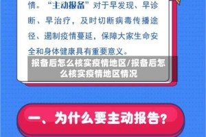 报备后怎么核实疫情地区/报备后怎么核实疫情地区情况