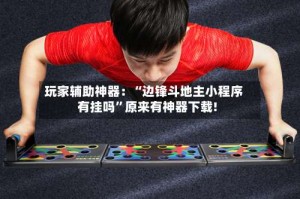 玩家辅助神器：“边锋斗地主小程序有挂吗”原来有神器下载!