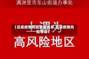 【吕梁疫情风险地区名单,吕梁疫情风险等级】