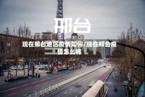 现在邢台地区疫情如何/现在邢台疫情怎么样