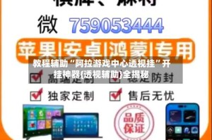 教程辅助“阿拉游戏中心透视挂”开挂神器{透视辅助}全揭秘
