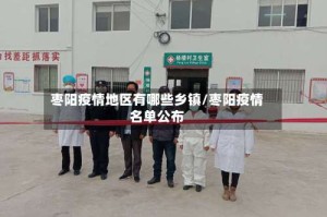 枣阳疫情地区有哪些乡镇/枣阳疫情名单公布