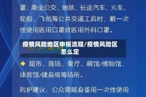 疫情风险地区申报流程/疫情风险区怎么定