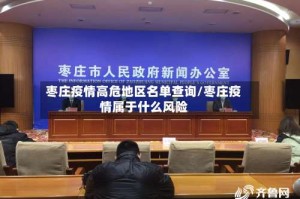 枣庄疫情高危地区名单查询/枣庄疫情属于什么风险
