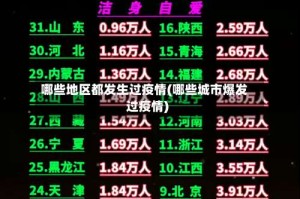 哪些地区都发生过疫情(哪些城市爆发过疫情)