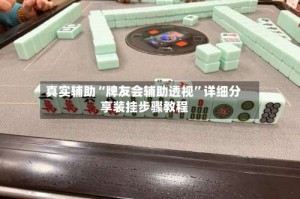 真实辅助“牌友会辅助透视”详细分享装挂步骤教程