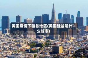 美国疫情下硅谷地区(美国硅谷是什么城市)