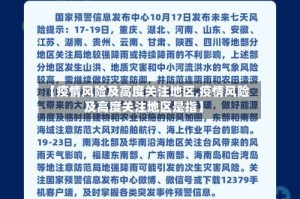【疫情风险及高度关注地区,疫情风险及高度关注地区是指】