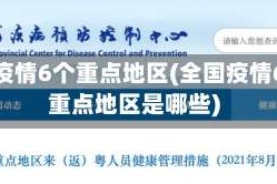 全国疫情6个重点地区(全国疫情6个重点地区是哪些)