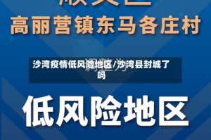 沙湾疫情低风险地区/沙湾县封城了吗
