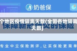 各个地区疫情隔离天数(全国各地隔离天数)