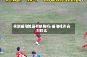 株洲岳阳地区有疫情吗/岳阳株洲实力对比