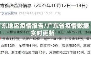 广东地区疫情报告/广东省疫情数据实时更新