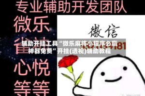 辅助开挂工具“微乐麻将小程序必赢神器免费”开挂(透视)辅助教程