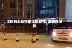 汉阳有无疫情地区吗现在/汉阳有没有