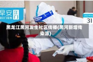 黑龙江黑河发生社区传播(黑河新增传染源)