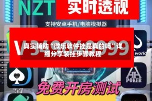 真实辅助“微乐软件挂是真的吗”详细分享装挂步骤教程