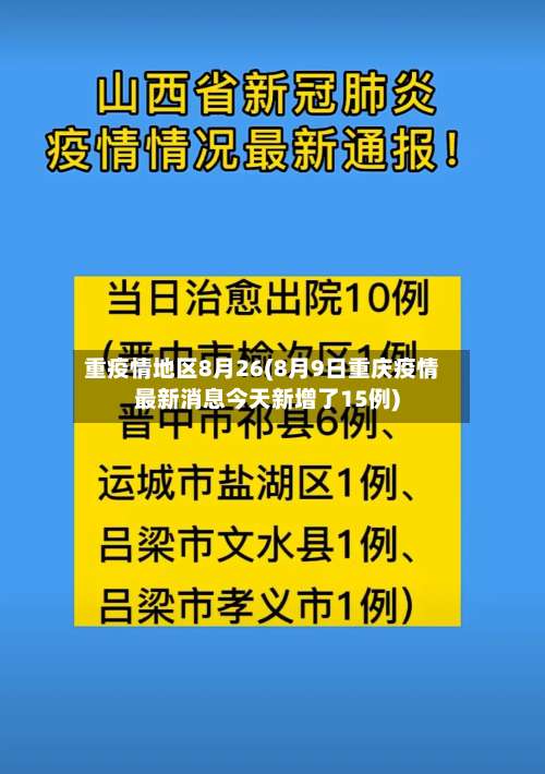 重疫情地区8月26(8月9日重庆疫情最新消息今天新增了15例)-第2张图片