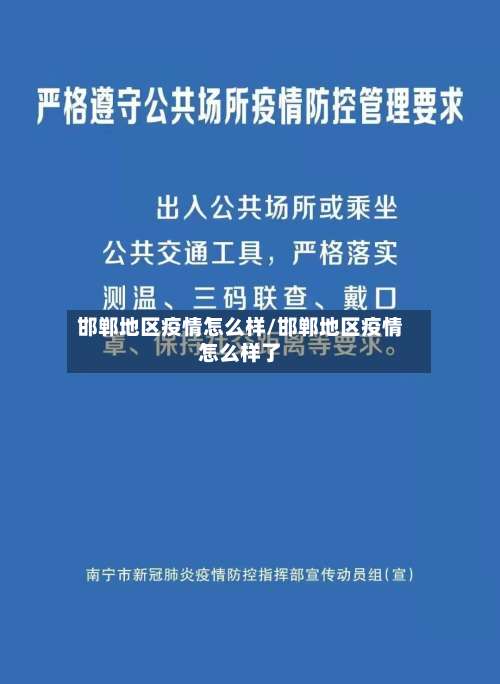 邯郸地区疫情怎么样/邯郸地区疫情怎么样了-第2张图片