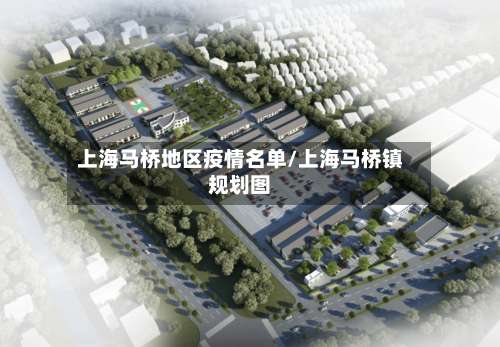 上海马桥地区疫情名单/上海马桥镇规划图-第1张图片
