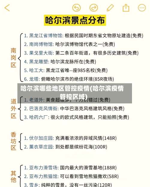 哈尔滨哪些地区管控疫情(哈尔滨疫情管控区域)-第3张图片