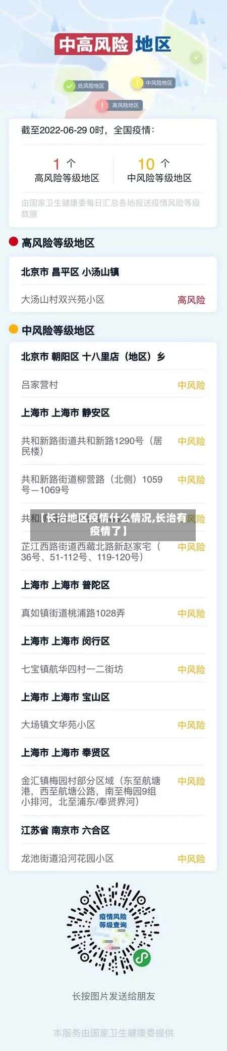 【长治地区疫情什么情况,长治有疫情了】-第2张图片