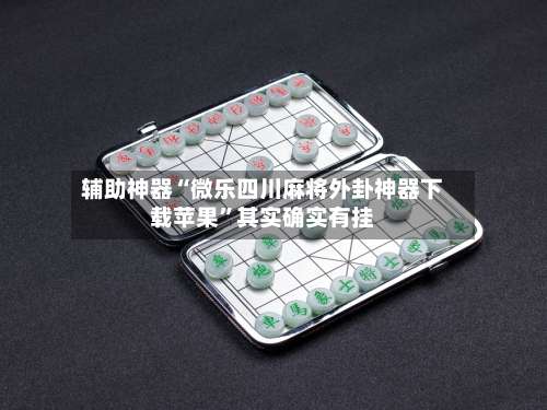 辅助神器“微乐四川麻将外卦神器下载苹果”其实确实有挂-第3张图片