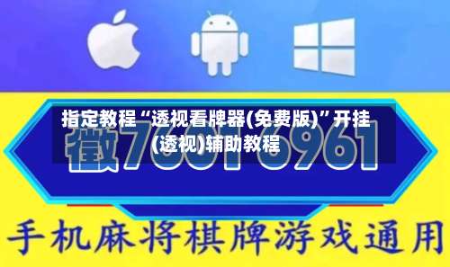 指定教程“透视看牌器(免费版)”开挂(透视)辅助教程-第2张图片