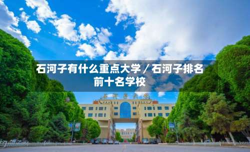 石河子有什么重点大学／石河子排名前十名学校-第2张图片