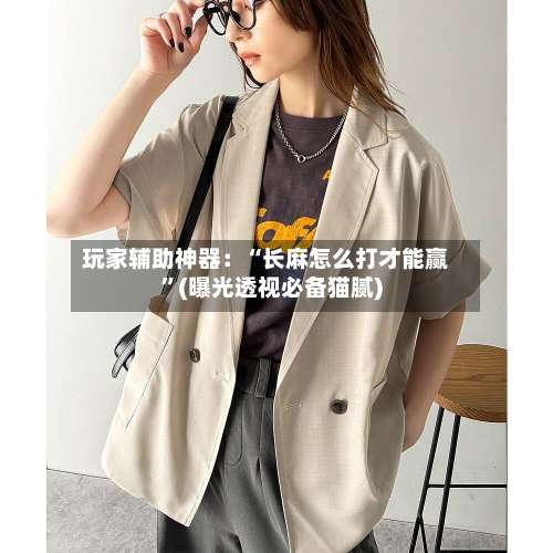 玩家辅助神器：“长麻怎么打才能赢”(曝光透视必备猫腻)-第2张图片