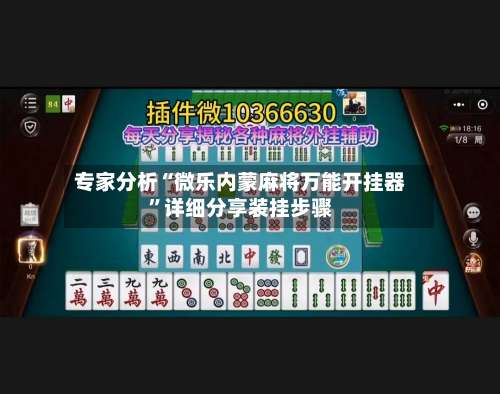 专家分析“微乐内蒙麻将万能开挂器	”详细分享装挂步骤-第2张图片