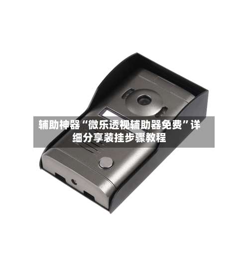 辅助神器“微乐透视辅助器免费”详细分享装挂步骤教程-第1张图片