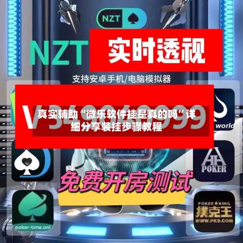 真实辅助“微乐软件挂是真的吗”详细分享装挂步骤教程-第1张图片