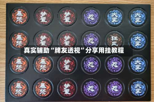 真实辅助“牌友透视”分享用挂教程-第1张图片