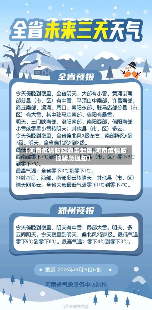 【河南疫情防控通告地区,河南疫情防控紧急通知】-第3张图片
