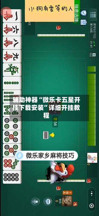 辅助神器“微乐卡五星开挂下载安装	”详细开挂教程-第3张图片