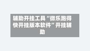 辅助开挂工具“微乐跑得快开挂版本软件”开挂辅助-第2张图片