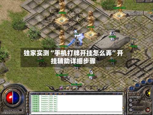 独家实测“手机打牌开挂怎么弄”开挂辅助详细步骤-第1张图片