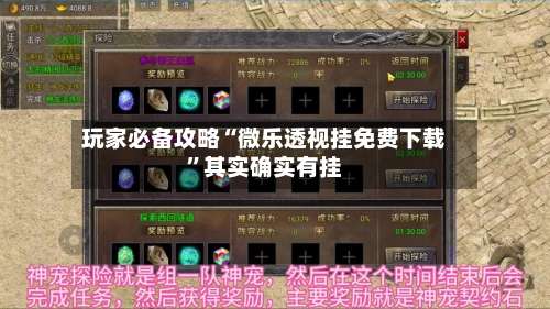 玩家必备攻略“微乐透视挂免费下载	”其实确实有挂-第2张图片