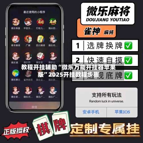 教程开挂辅助“微乐万能开挂器苹果版”2025开挂教程步骤-第1张图片
