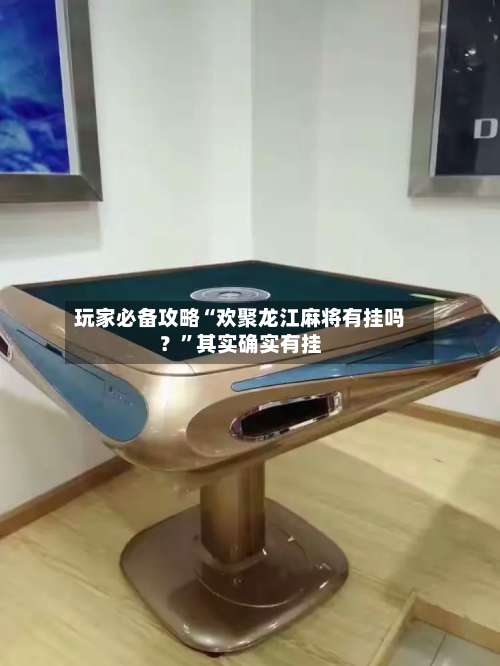 玩家必备攻略“欢聚龙江麻将有挂吗？”其实确实有挂-第3张图片