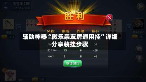 辅助神器“微乐亲友房通用挂”详细分享装挂步骤-第2张图片