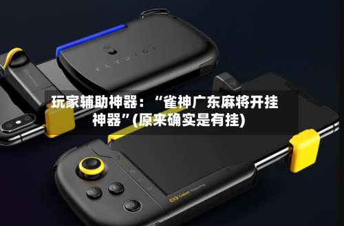 玩家辅助神器：“雀神广东麻将开挂神器	”(原来确实是有挂)-第3张图片