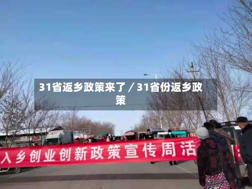31省返乡政策来了/31省份返乡政策-第1张图片