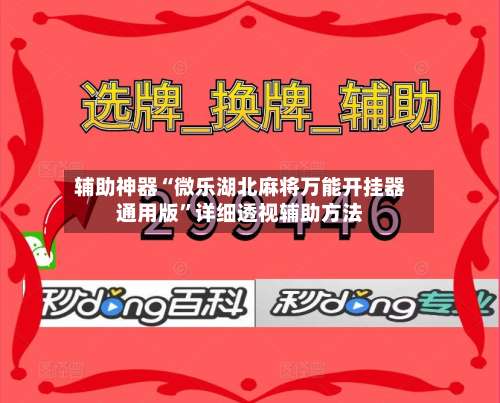 辅助神器“微乐湖北麻将万能开挂器通用版”详细透视辅助方法-第3张图片